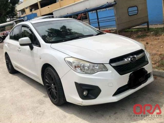 2012 SUBARU IMPREZA 2012 WHITE 1.6L SUBARU IMPREZA 2012 WHITE 1.6L for Sale